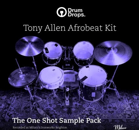 DrumDrops Tony Allen Afrobeat Kit: One Shot Pack WAV